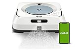 iRobot Braava jet m6 (m6134) App-steuerbarer Wischroboter mit Przisions-Sprhstrahl, Nasswischen und Trockenfegen, Sprachassistenten-kompatibel, Imprint-Kopplungstechnik, Reinigt nach Objekten